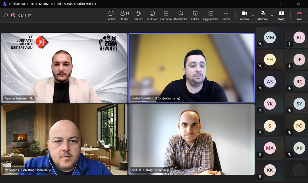 TÜBİTAK TEYDEB 1501–1507–1707 Proje Bilgilendirme Eğitimi 