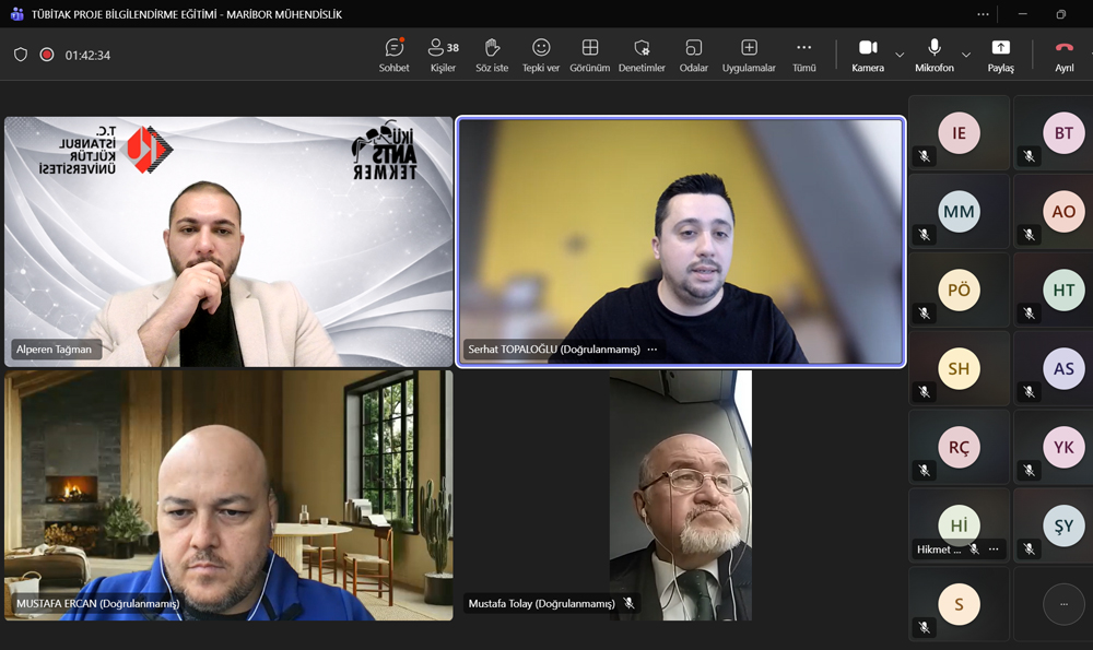 TÜBİTAK TEYDEB 1501–1507–1707 Proje Bilgilendirme Eğitimi 
