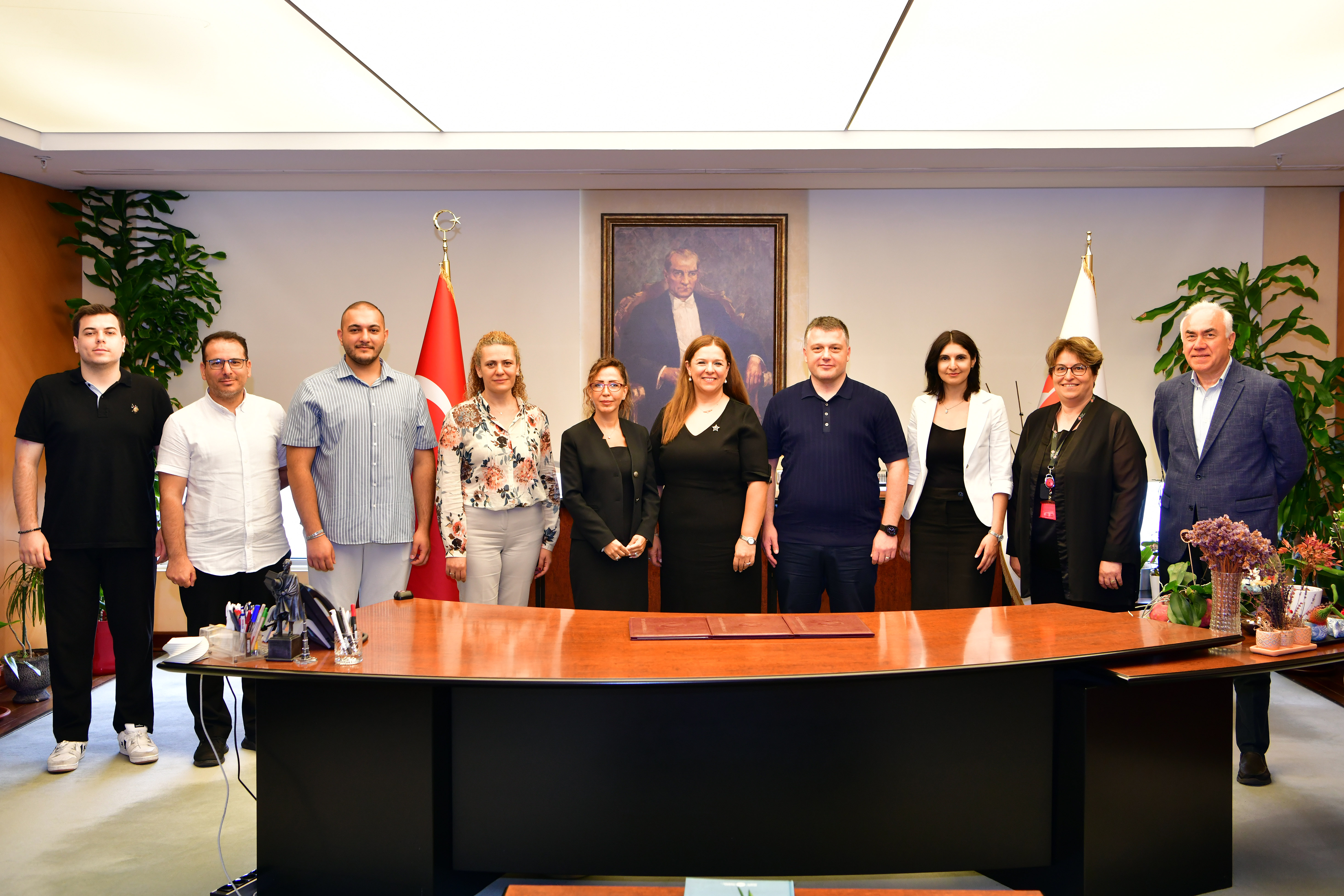 İKÜ, İKÜANTS TEKMER ve ECOFOLIO Arasında İş Birliği Protokolü İmzalandı